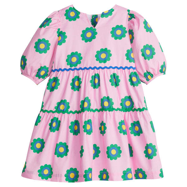 Madaket Dress- Poppy Floral Pink
