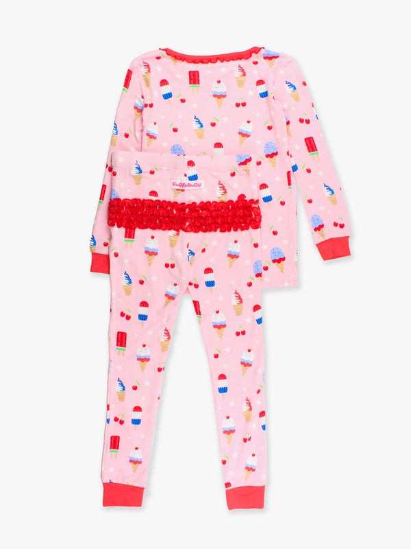 Sweet Freedom Ruffle Pajama Set