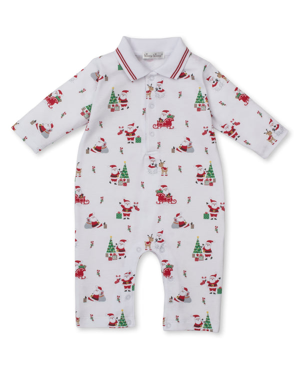 Christmas Capers Playsuit w/ Collar