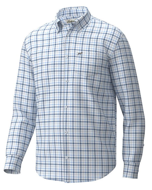 Hadley Luxe Lite Button Down- Sanders Gingham (Men's)
