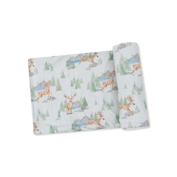 Buck Deer Swaddle Blanket