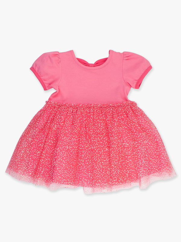 Princess Bow Twirl Dress- Royal Pink Princess