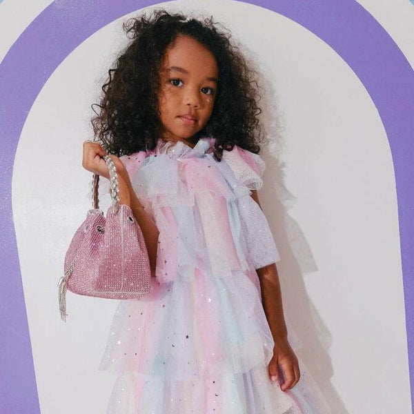 Sunset Stars Tulle Dress