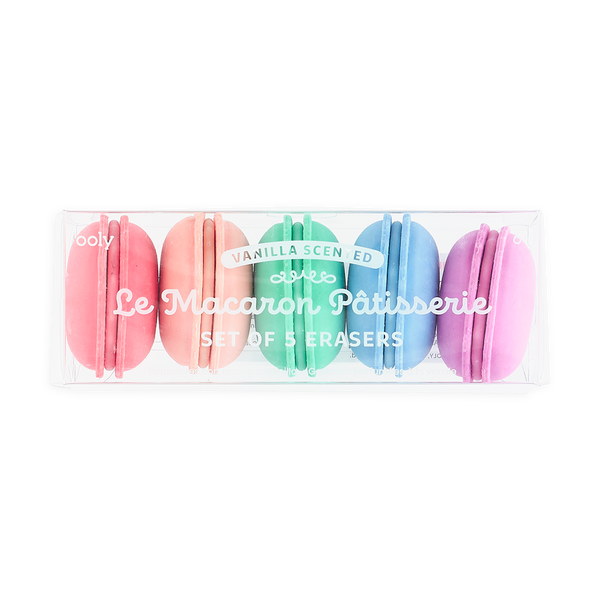 Le Macaron Pâtisserie Scented Erasers - Set of 5