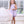 Charlotte Sleeveless Bloomer Set- Lavender Stripe