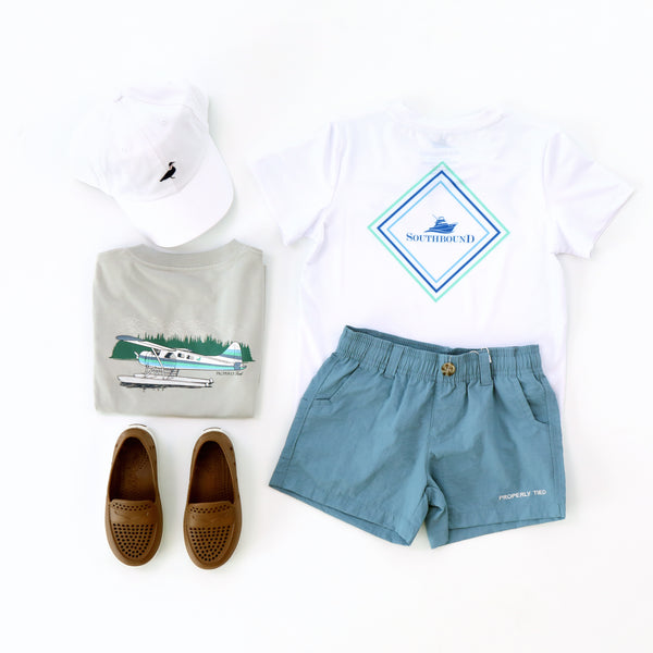Mallard Short- Stone Blue