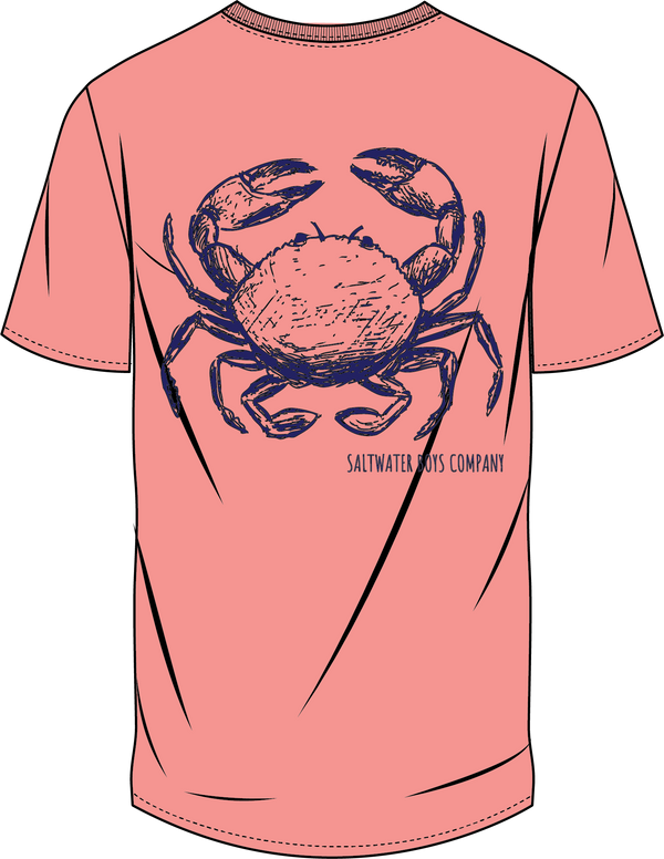Blue Crab Pocket Tee