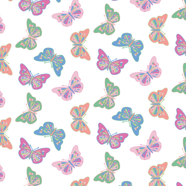 Lizzy Dress- Bright Butterflies