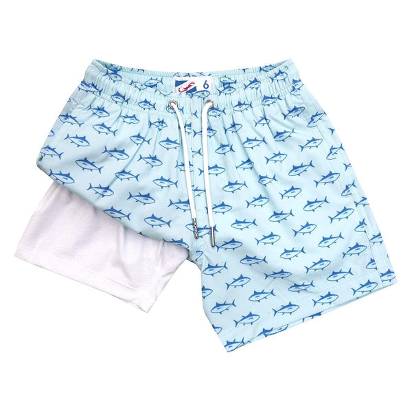 Blue Tuna- Swim Trunk