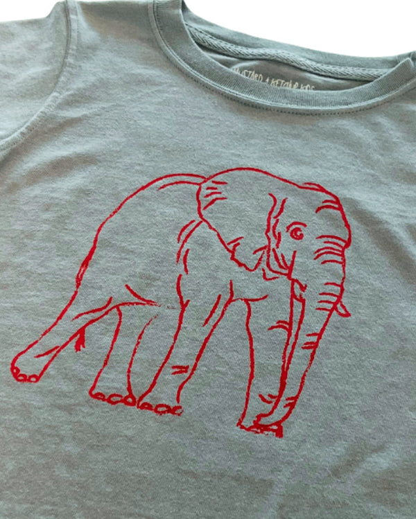 Gray Elephant T-Shirt