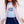 Pearls And Popcorn Sweatshirt- Blue