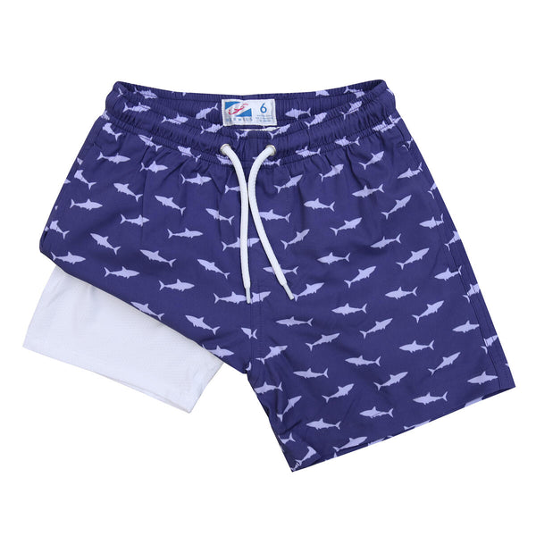 Shark Attack- Swim Trunk