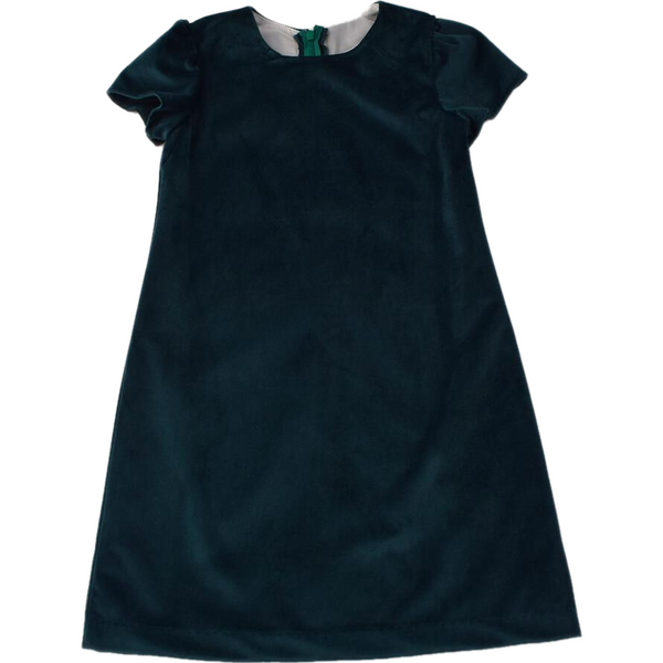 Velvet Dress- Green