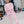 Embroidered Heart All Over Set- Pink