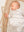 Rocking Horse Day Gown- Blue Bitty Dot
