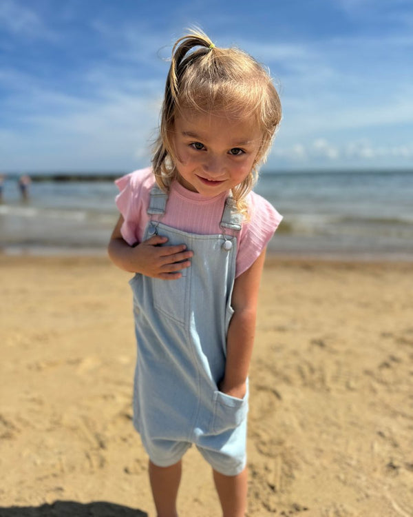 Libby Overalls- Light Denim