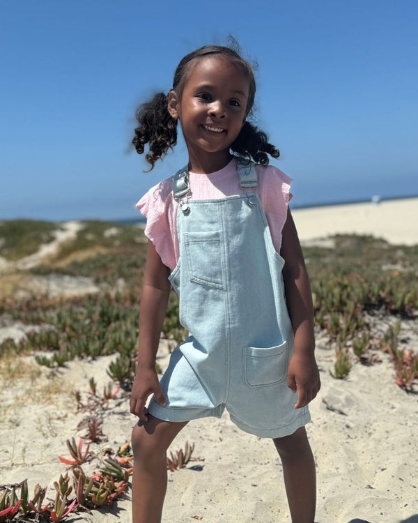 Libby Overalls- Light Denim