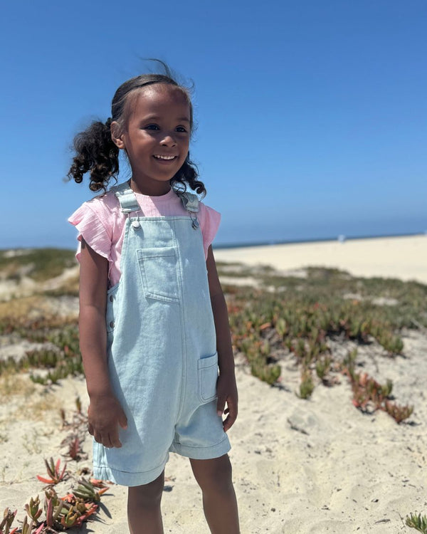 Libby Overalls- Light Denim