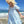 Sierra Dress- Light Blue Eyelet