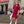Raspberry Velvet Shimmer Dress