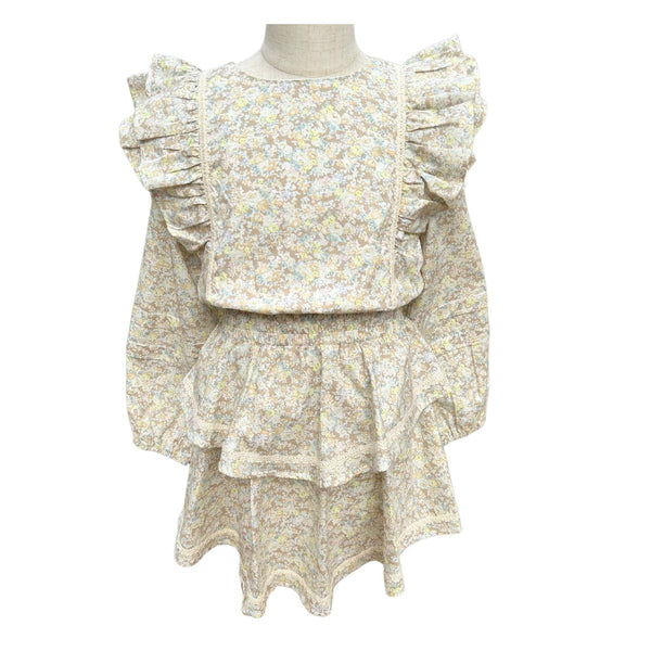 Tate Dress Icy Floral W/ Lace