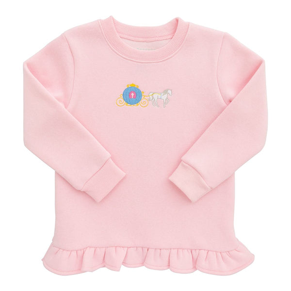 Ruffle Pullover- Carriage