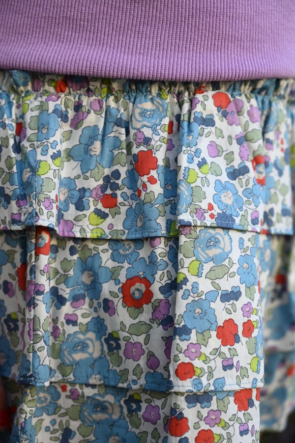 Sally Skirt- Preppy Petals