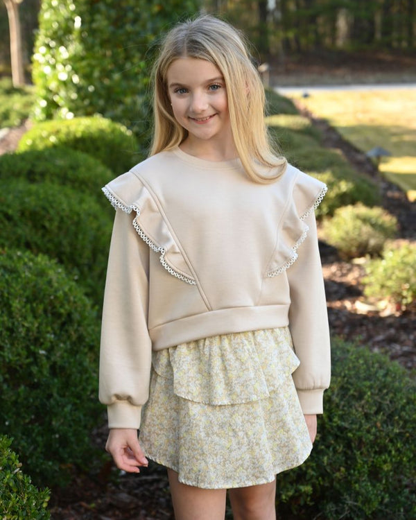 Parker Skirt- Icy Floral