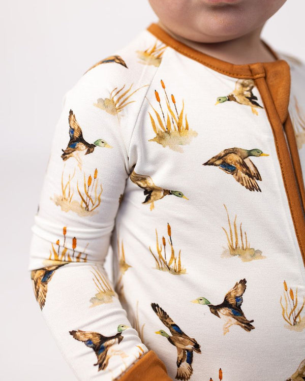 Ducks Double Zipper Bamboo Sleeper