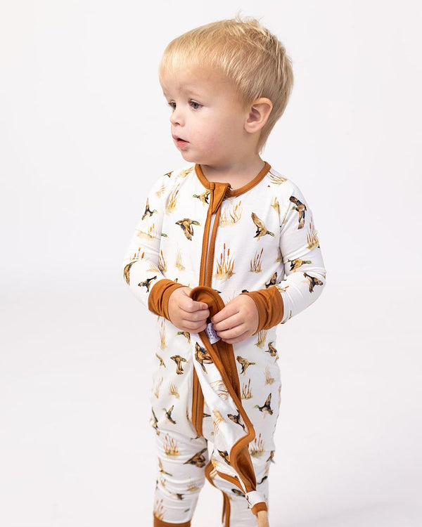 Ducks Double Zipper Bamboo Sleeper