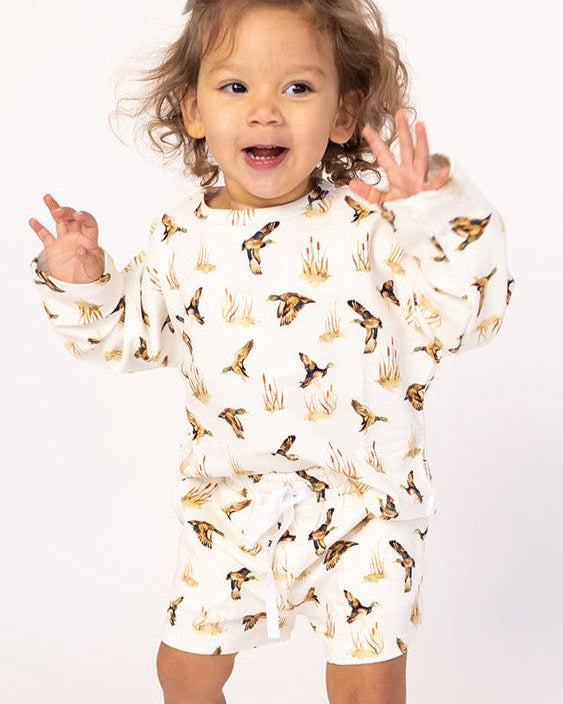 Ducks Bamboo Sweatshirt Set