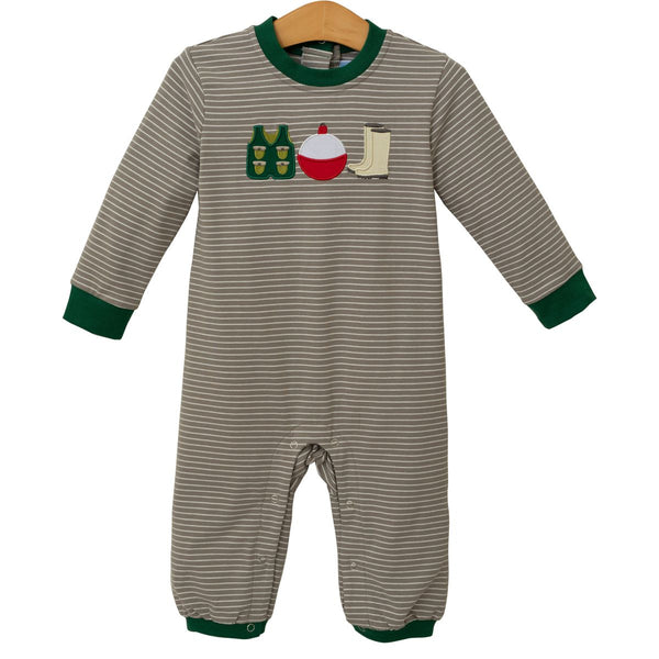 Fishing Trio LS Romper