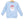 French Terry Pullover- Santa (Light Blue)