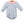 Katherine Bubble- Light Blue Stripe/Light Pink