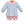 Katherine Bloomer Set- Light Blue Stripe/Light Pink