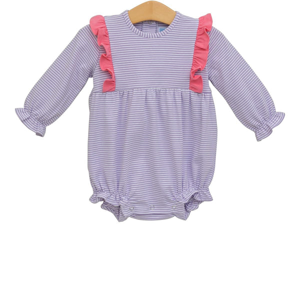 Olivia Bubble- Lavender Stripe/Pink