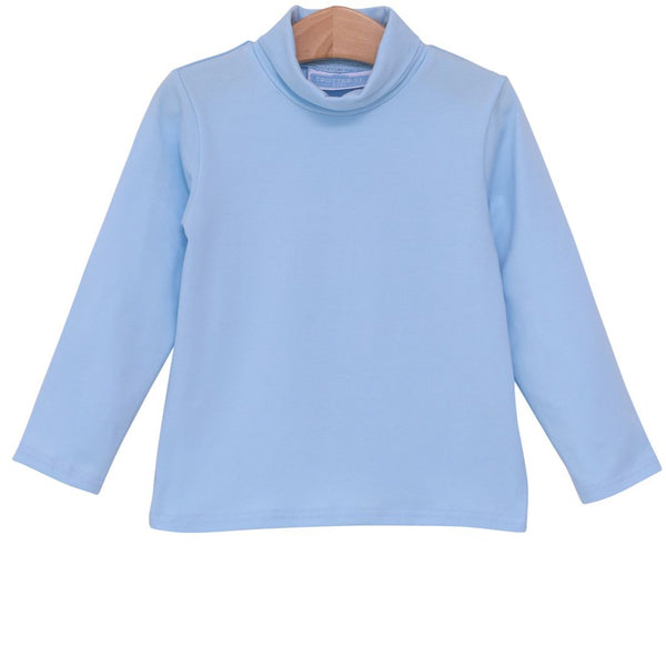 Taylor Turtleneck- Light Blue