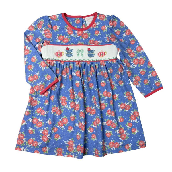 Rosie Posie Par-Tea Smocked Dress
