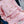 Embroidered Heart All Over Set- Pink