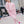 Embroidered Heart All Over Set- Pink