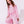 Pink Crystal Hearts Set