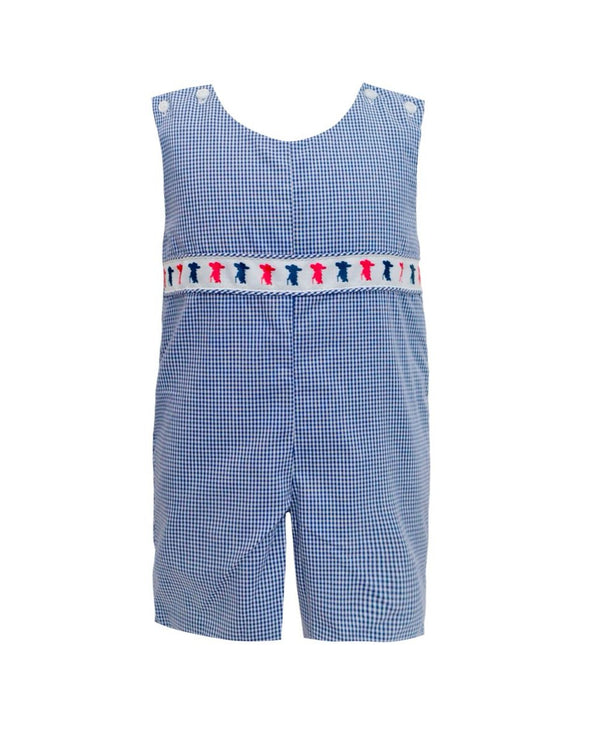 Navy Blue Gingham Colonial Ribbon Jon Jon