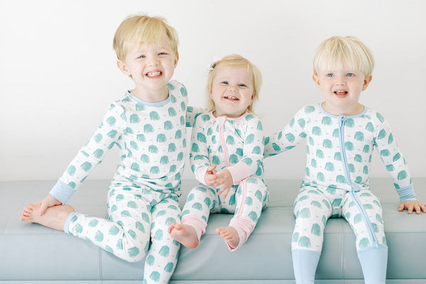 Golf Pajama Set 2 Piece- Light Blue