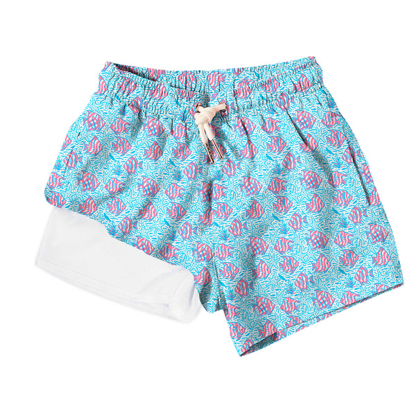 Coral Fish- Swim Trunk