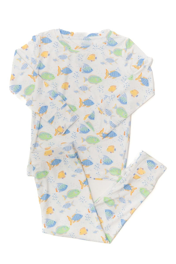 School Of Fish 2 Piece Pajama Set