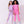 Pink Rainbow Sequin Set