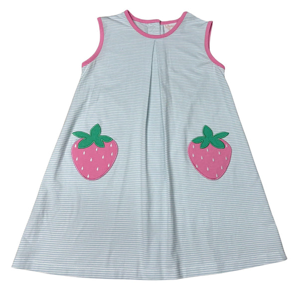 Picking Up Berries Pocket Pleat Dress