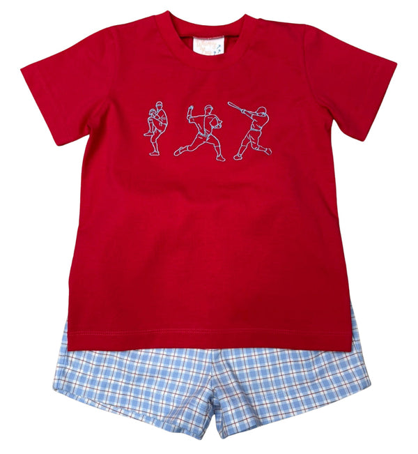 Batter Up Short Set
