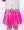 Shimmer Sequin Skirt- Pink