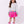 Shimmer Sequin Skirt- Pink